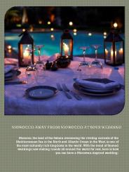 Moroccan Inspired Themed Wedding