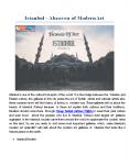 Istanbul - A Heaven Of Modern Art PowerPoint PPT Presentation