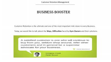 CRM MISSION - PPT
