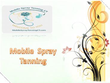 Airbrush Tanning Norwalk CT