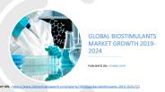 Biostimulants Market Growth 2019-2024