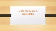 Distance MBA in Karnataka | MIT School of Distance Education