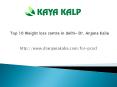 Top 10 Weight loss centre in delhi- Dr. Anjana Kalia PowerPoint PPT Presentation