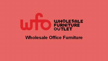 Wholesale Chairs Australia