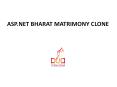 ASP.NET BHARAT MATRIMONY CLONE | WEBSITE SCRIPTS PowerPoint PPT Presentation