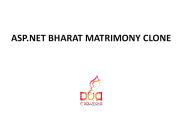 ASP.NET BHARAT MATRIMONY CLONE | WEBSITE SCRIPTS