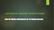 How we handle emergencies at Lufthansa Airlines