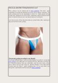 How do you select Men G String that works for you? PowerPoint PPT Presentation