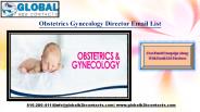 Obstetrics Gynecology Director Email Leads