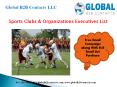 Sports Clubs & Organizations Executives List PowerPoint PPT Presentation