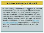 Packers and Movers Kharadi With Full Shifting Help
