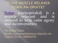 Is the muscle relaxer Soma an opiate? PowerPoint PPT Presentation