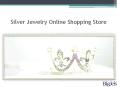 Silver Jewelry Online Shopping Store