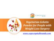 Vegetarian Gelatin Powder for People