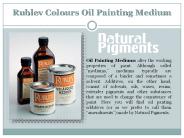 Fast Drying Oil Medium | Rublev Colours Oil Painting Medium