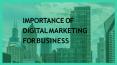 Importance Of Digital Marketing For Business PowerPoint PPT Presentation