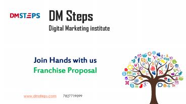 Digital Marketing Training Institue franchise in India