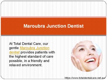 Maroubra Junction Dentist