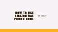 How To Use Amazon Promo Code UAE