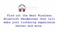 Best Rose Gold Headphones - Wireless Bluetooth Headphones