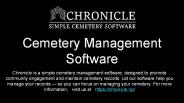 Cemetery Management Software | Chronicle.rip
