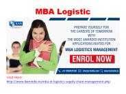 MBA Logistic