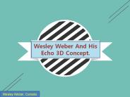 Wesley Weber Providing The Concept Of Echo 3D.