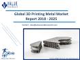 3D Printing Metal Market | Global Industry Analysis, Size and Forecast to 2025 PowerPoint PPT Presentation