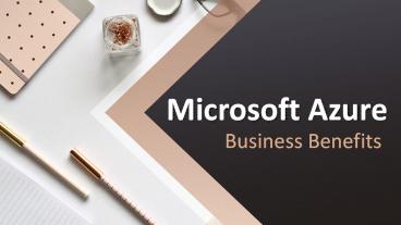Business Benefits of Microsoft Azure