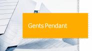 Gents Pendant