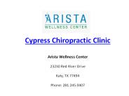 Cypress Chiropractic Clinic