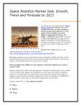 Space Robotics Market Overview, Cost Structure Analysis, Growth Opportunities and Forecast to 2023 PowerPoint PPT Presentation