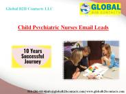 Child Psychiatric Nurses Email Leads