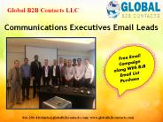 Communications Executives Email Leads