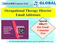 Occupational Therapy Director Email Addresses