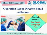 Operating Room Director Email Addresses