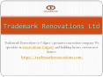 Renovations Calgary - Trademark Renovations PowerPoint PPT Presentation