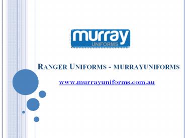 Ranger Uniforms - murrayuniforms