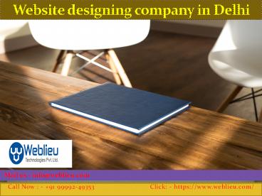 weblieu - Website Development company in Delhi