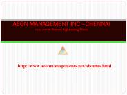 ((Aeon))) Management Inc Chennai --- Reviews