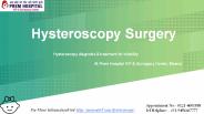 Hysteroscopy surgery for Infertility