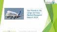 Air Cargo Services Market Expected To Reach A Value Of Nearly $133.52 Billion By 2022 PowerPoint PPT Presentation