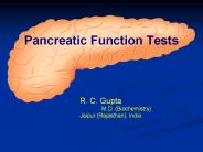 Pancreatic function tests