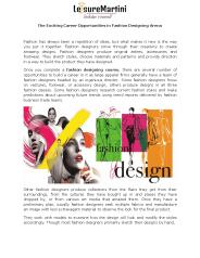 The Exciting Career Opportunities in Fashion Designing Arena-converted