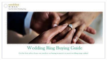 Wedding Ring Buying Guide