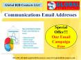 Communications Email Addresses PowerPoint PPT Presentation