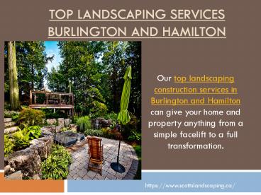 Landscape Construction and Lawn Maintenance
