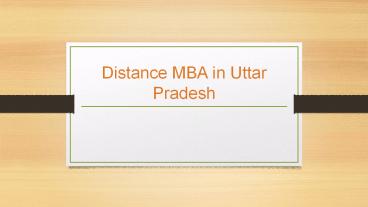 Distance MBA in Uttar Pradesh | MIT School of Distance Education