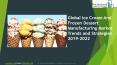 Ice Cream And Frozen Dessert Manufacturing Market Report 2019