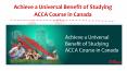 Achieve a Universal Benefit of Studying ACCA Course in Canada PowerPoint PPT Presentation